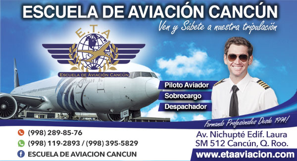 escuela de aviacion cancun