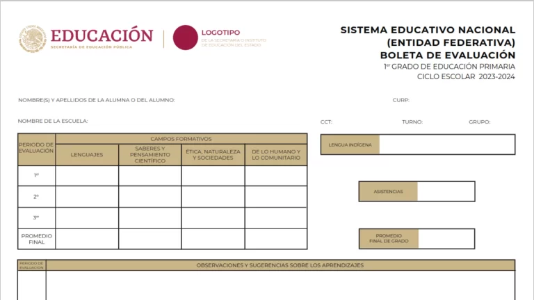 Consulta de Calificaciones en Quintana Roo [2023]